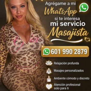 Masaje disponible